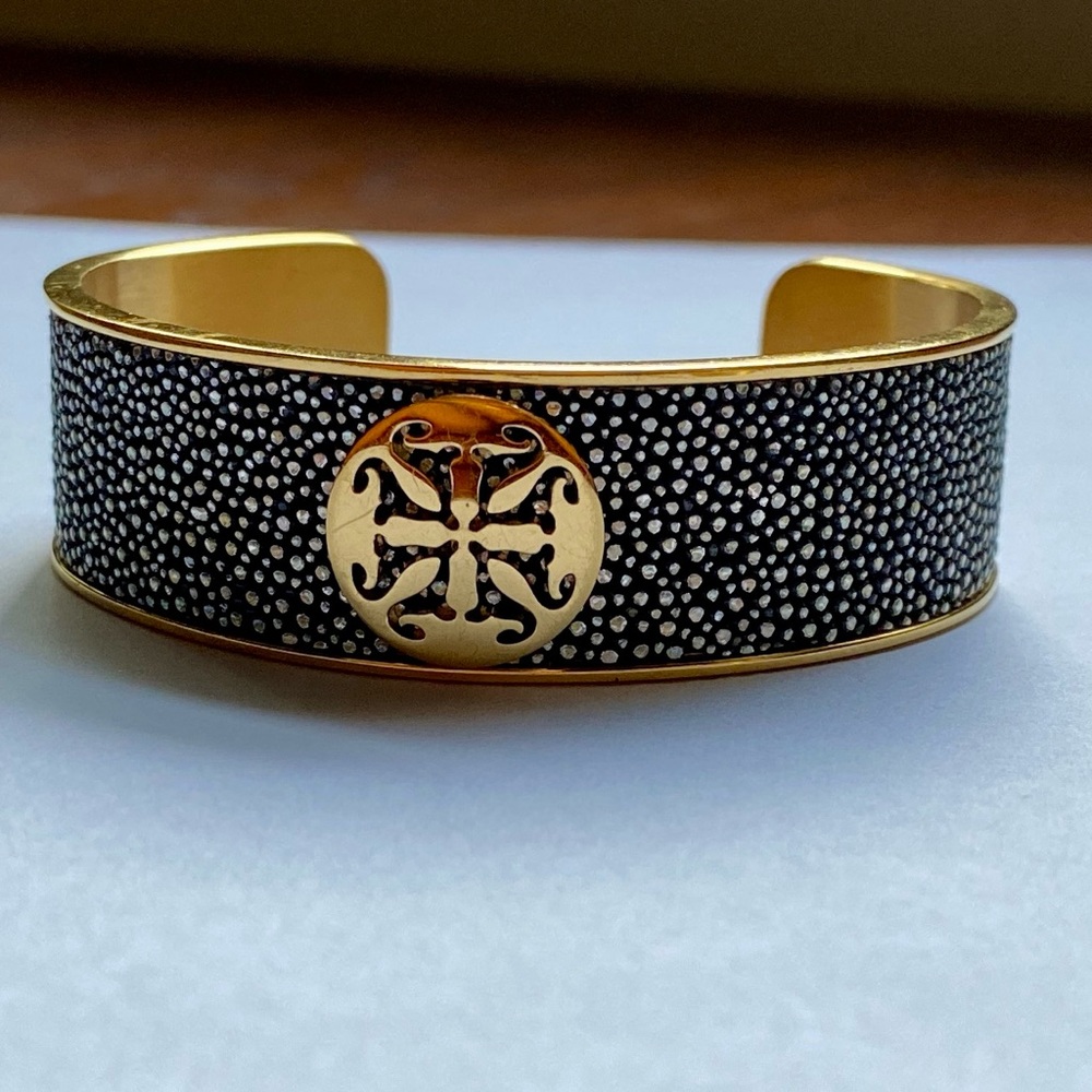 2 Rustic Cuff Bracelets - Danielle Stingray Cuff … - image 2